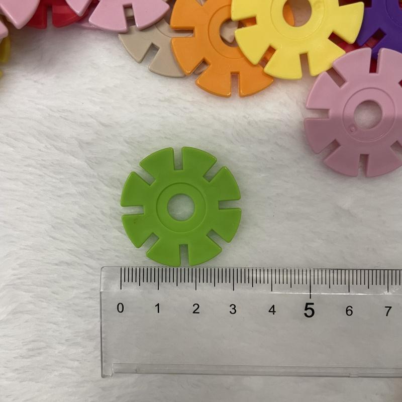 Non-Toxic 200Pcs Snow Flake Toy Educativos Building Blocks Brick Blocks Diy Puzzle Educational Toys Toys For Children 6 To 10 Years Kids