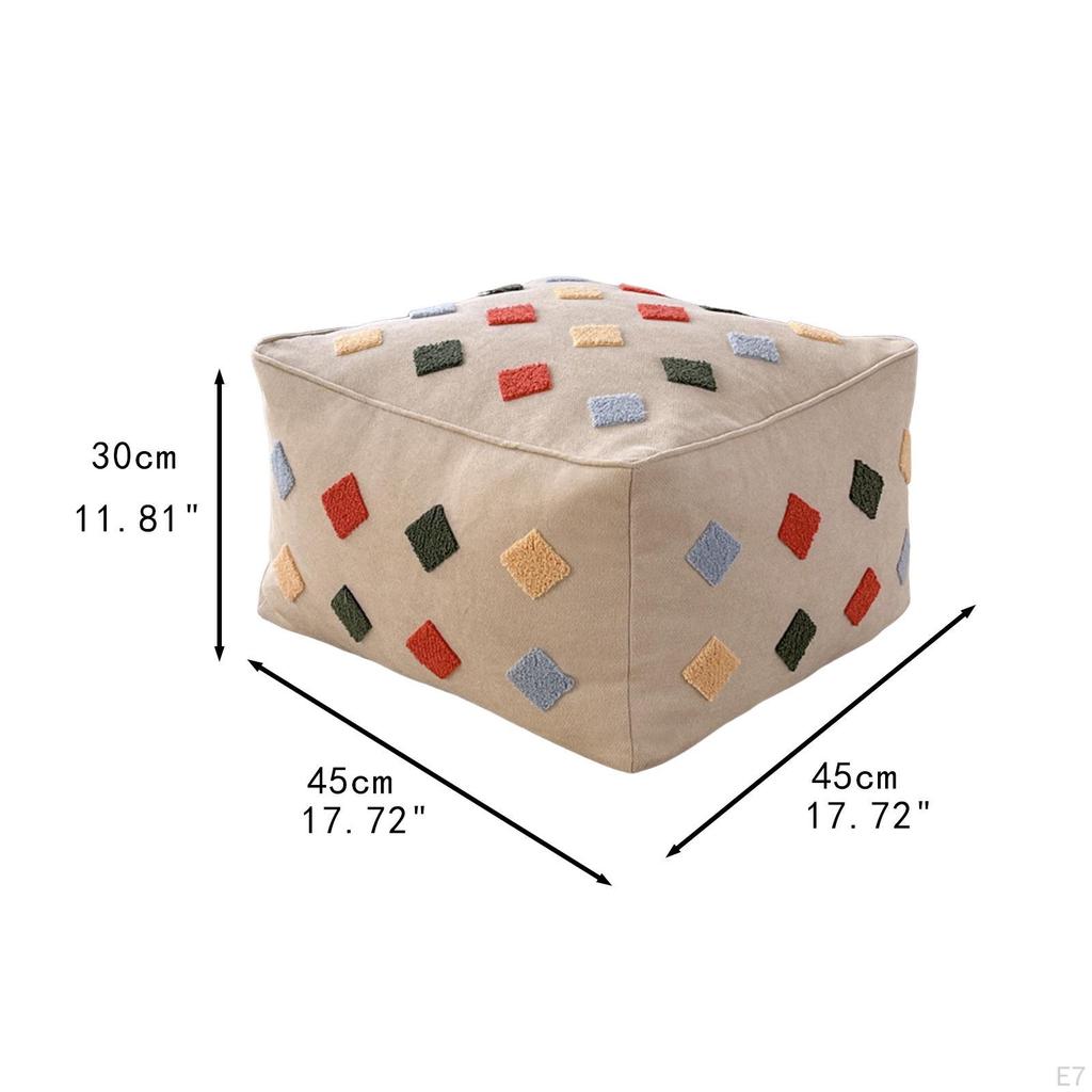 Floor Cushion Pad Footstool Seating for