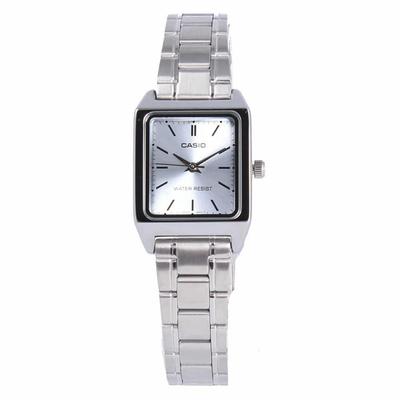 Standard Ladies Quartz Metal Wristwatch LTP-V007D-2E Silver Light Blue