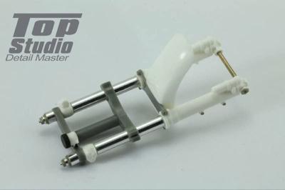 Top Studio Suzuki XR74 Front Fork Set 1/12 RGV- (Fujimi TD23126)