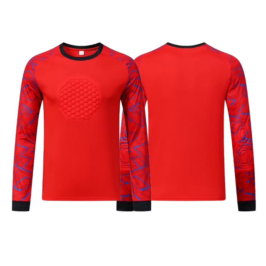 Children's Goalkeeper Anti-fall Long-sleeve Football Training Set