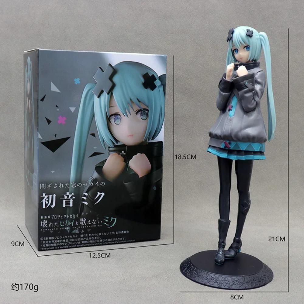 Anime Hatsune Miku Figure Wedding Dress Action Figures Kawaii Swimsuit Vocaloid PVC Collectible Model Toys Girl Gift