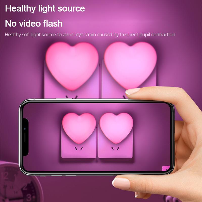 LED Night Light Sensor Control Night Lamp Energy Saving LED Sensor Lamp US Plug Nightlight for Children Kids Bedroom Stairs