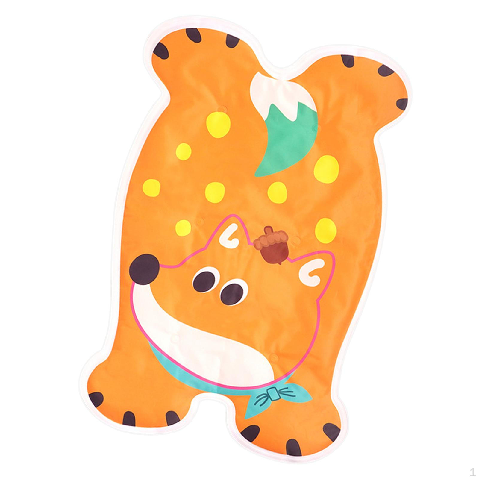 

Охлаждающая кровать для домашних животных, коврик для сна для собак, летняя подушка для путешествий в помещении и на открытом воздухе жёлтый