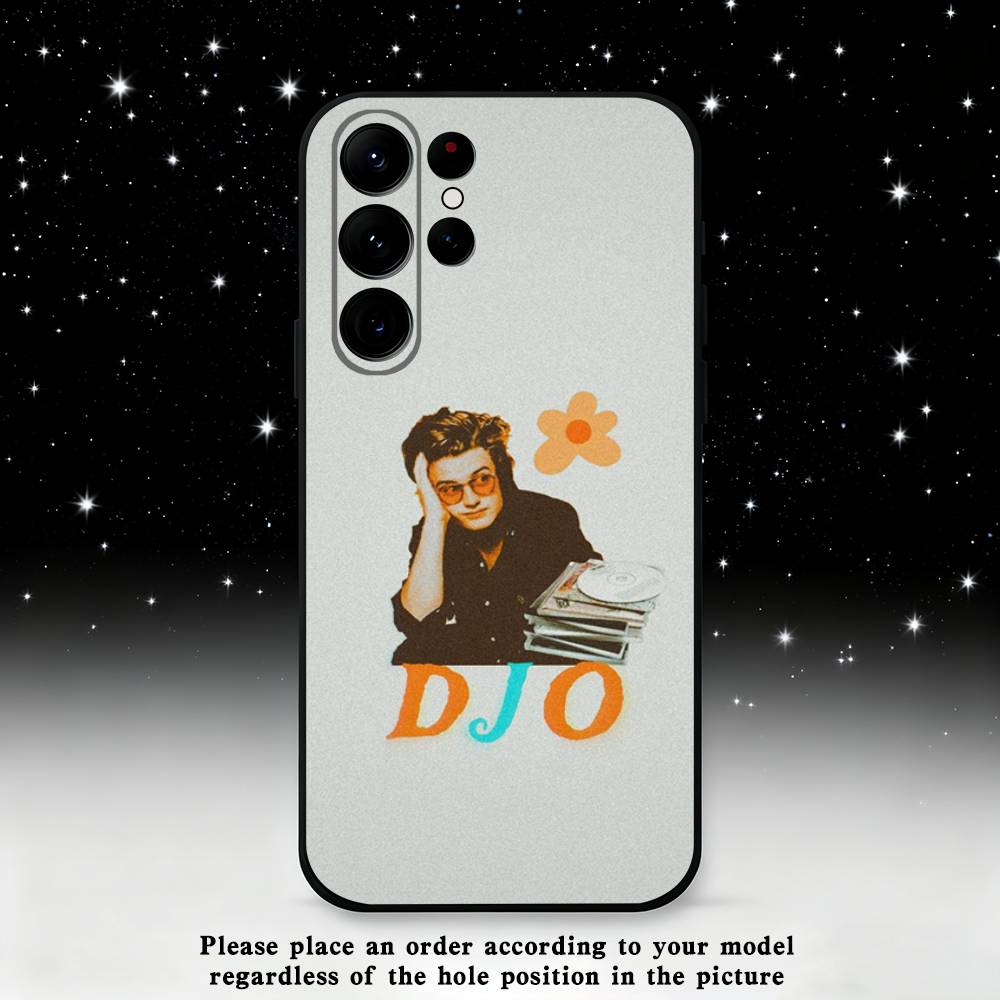 

D-Djo Singer Joe K-Keery Phone Case For Samsung S25,S24,S21,S22,S23,S30,Ultra,S20,Plus,Fe,Lite,Note,10 Black Soft Shell Samsung S25ULTRA