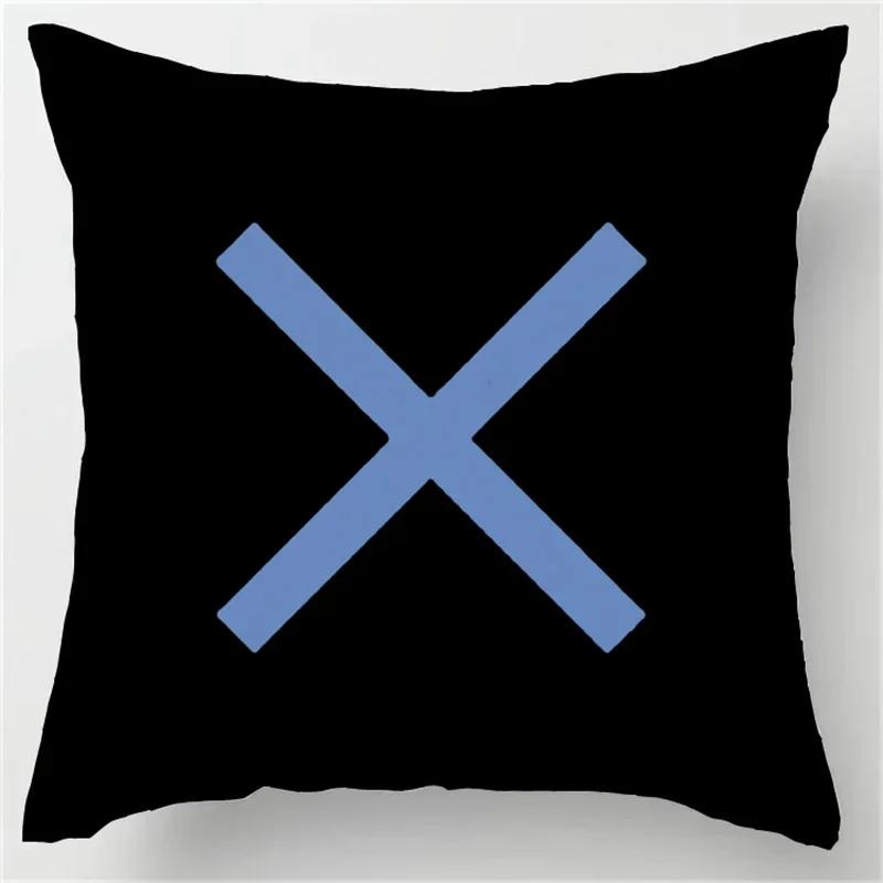 45x45cm Printing Style Playstation Buttons Funny Vintage Style Square Car Pillowcase Throw Pillow Cover for Home Decor Gifts