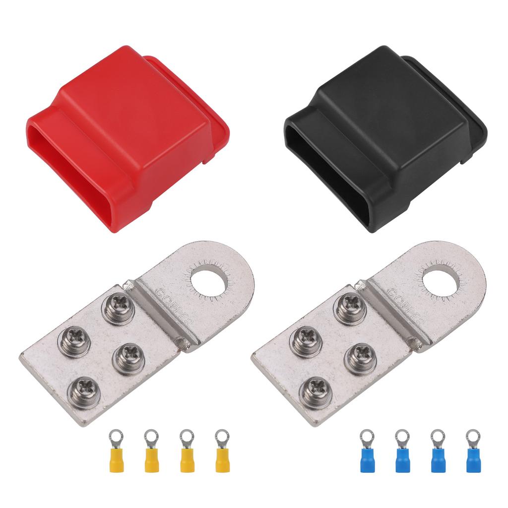 New Terminal Mount Tin-plated Copper With Captive Washer For Secure Positive and Negative Electrical Connections In Auto Battery