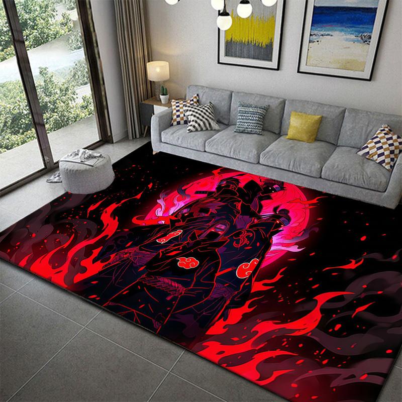

Naruto Anime Scene Design Rug Soft Plush Non-Slip Carpet for Home Bedroom 60x90cm