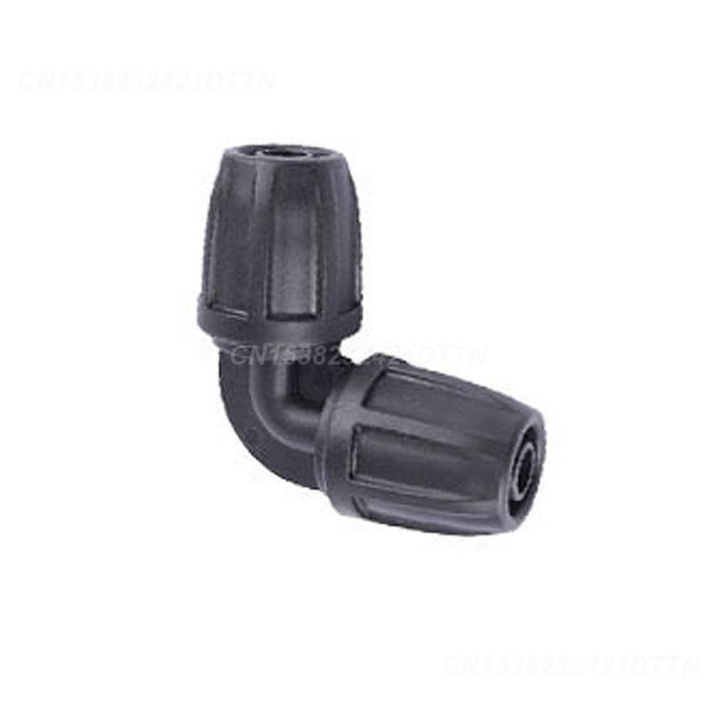 5PCS Wool Pipe Joint Straight Tee Water Drip 11.5g Hair Pipe Joint Garden Accessories Adaptador Rega Automática Preto Encaixe