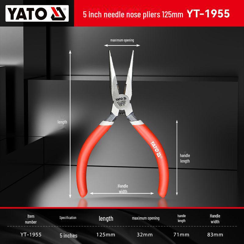 Yiertuo Industrial-Grade Electronic Nozzle Scissors and Oblique Side-Cutting Pliers