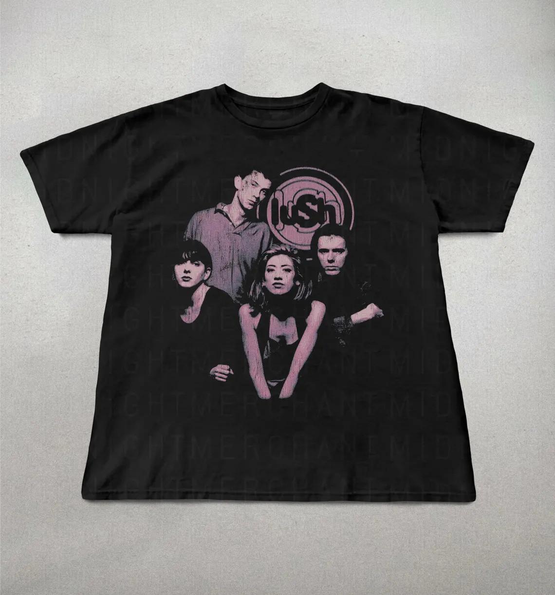 NEW Lush Band Members Heavy Cotton Black S-5XL T Shirt EN943 S разноцветный