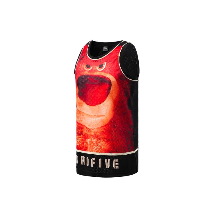 Li Ning Basketball Jersey Unisex Black AAYR205-2 S