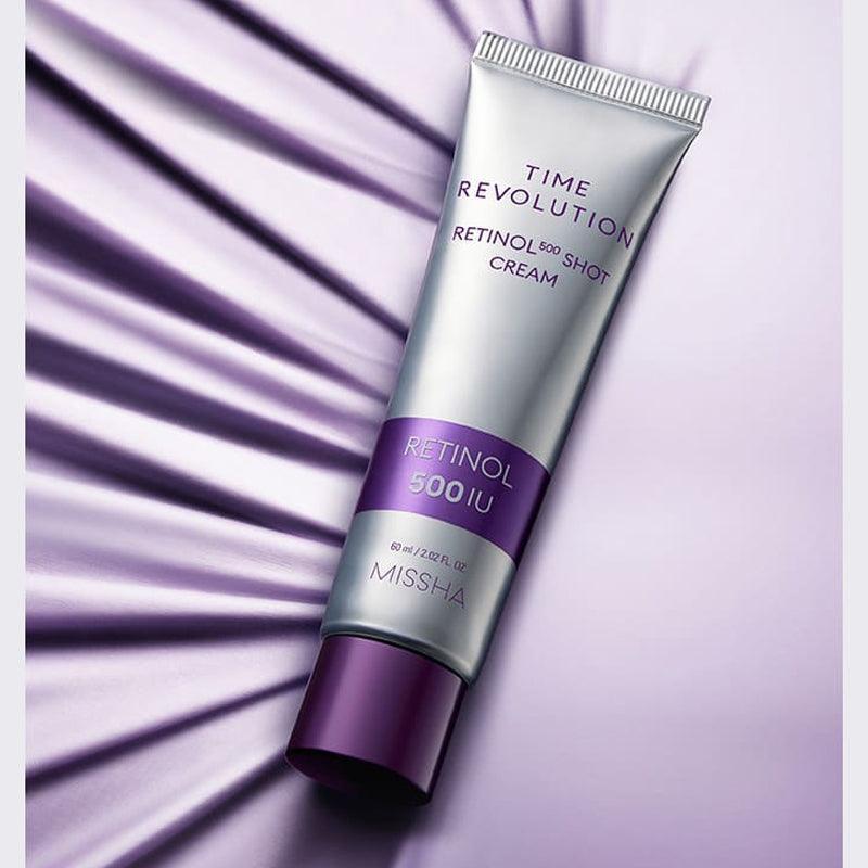 [MISSHA] Time Revolution Retinol 500 Shot Cream 60ml