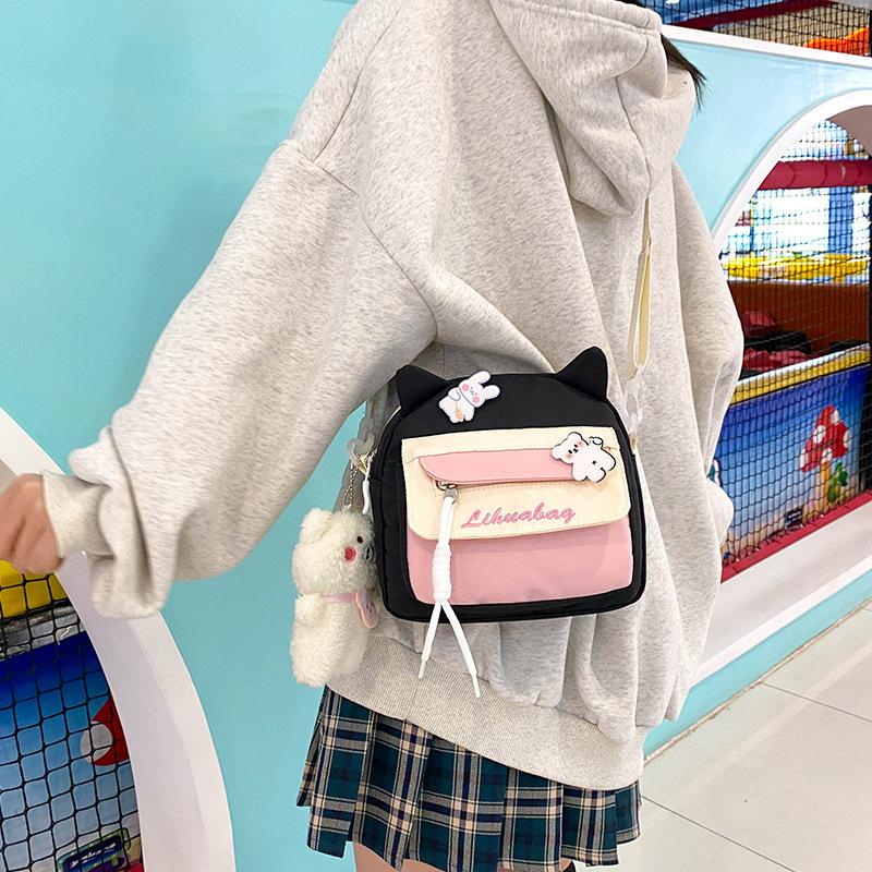 [3531 people collect] Girls bag 2025 new cute student girls big children small backpack children