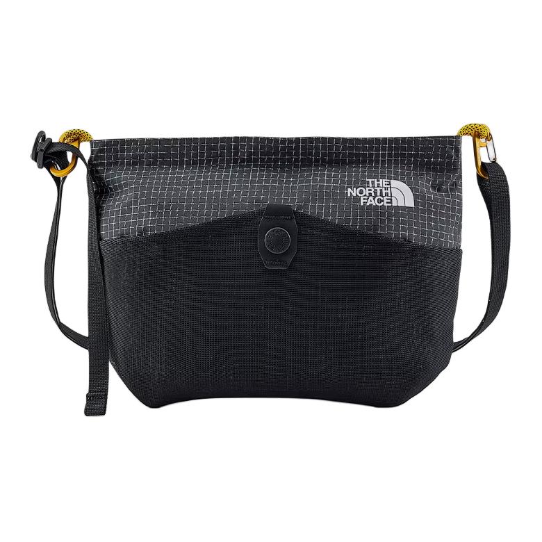 The North Face Clyffe 2L Adjustable Detachable Shoulder Strap Shoulder Bag Unisex Shoulder Bag Fire-Rock-Grey Cosmic-Black 8GJG-WUO Flame Rock Gray Cosmic Black
