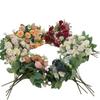3pcs Ramo de Rosas Camelia de Simulación de Seda Flores Falsas de Seda Decoración de Restaurante Flor Artificial Rosa Camelia