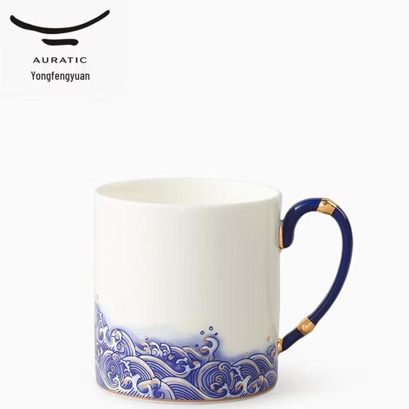 Auratic Mr. Porcelain Sea Pearl Mug