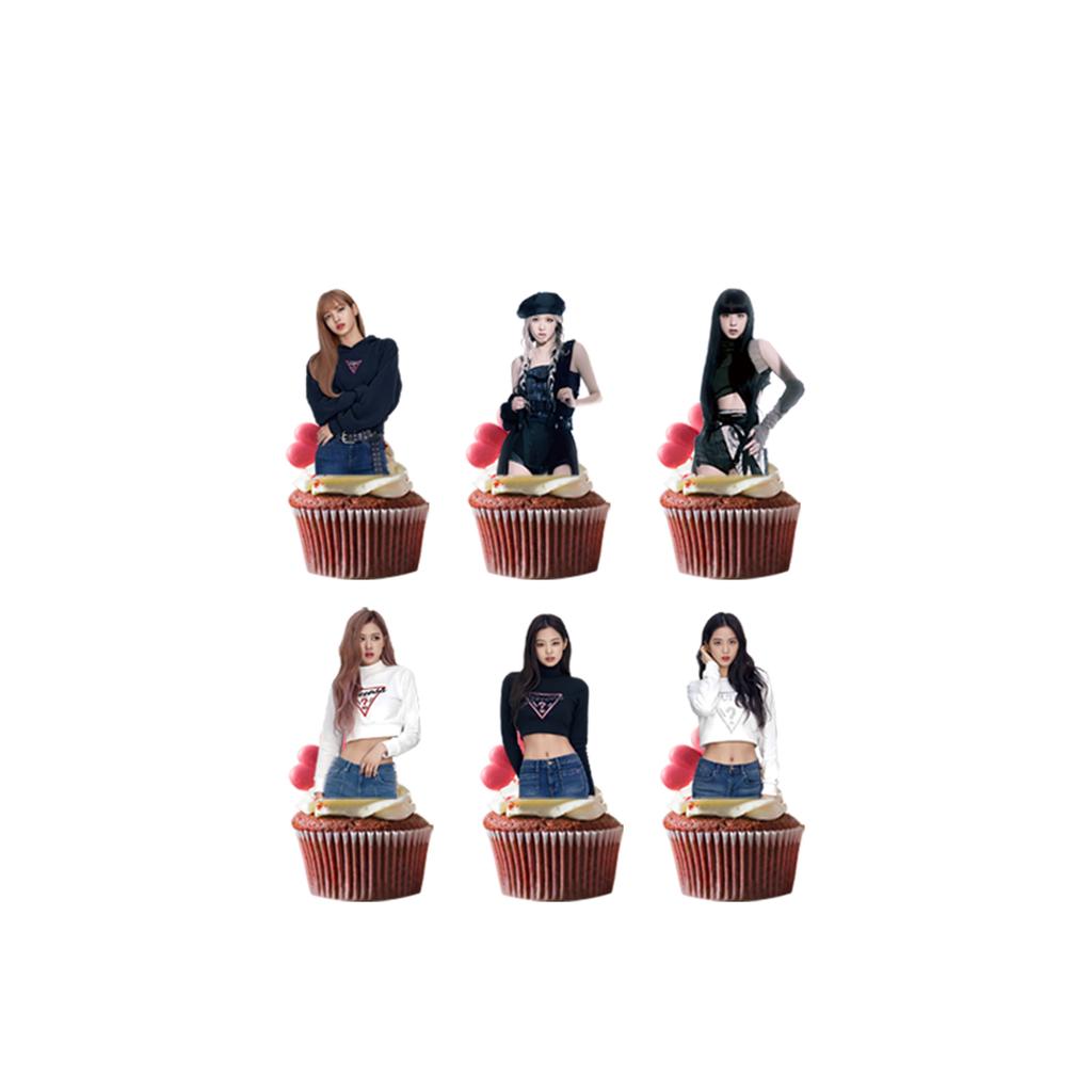 Articole de petrecere Blackpink Tacâmuri de unică folosință Farfurii de hârtie Pahare de hârtie Șervețel Decorare petrecere de ziua fetei