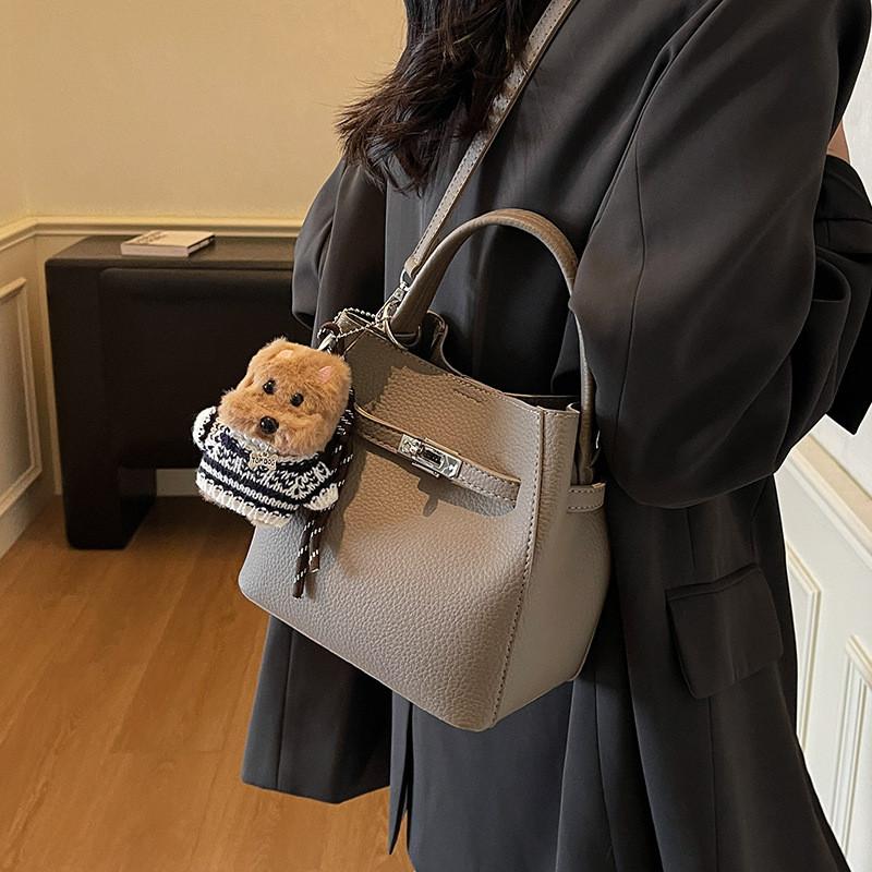 IELGY Ladies Messenger Bag Retro Fashion All-Match Portable Bucket Bag