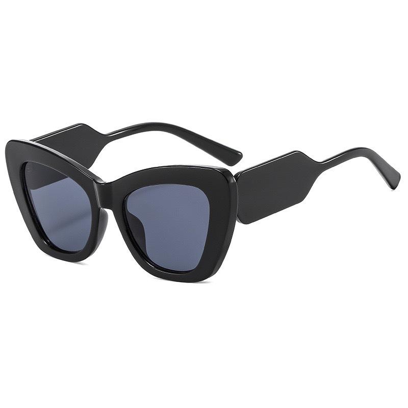 

Fashion Outdoor Sports Sunglasses Men S And Women S Personalized Frame Front Wide Legs Rear Thin Legs Ink