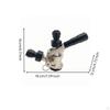 Beer Keg Coupler Push to Lock with Pressure Relief Control Mechanism Backflow