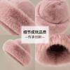 Winter warm wool hat fleece basin hat women's Mongolian hat women's winter bucket hat 100 hair hat