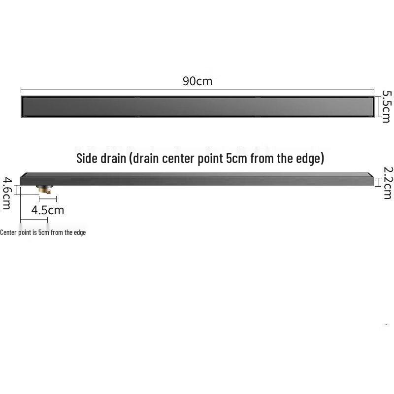 ЧЕНДУ Скрытый Широкий Душевой Напольный Слив