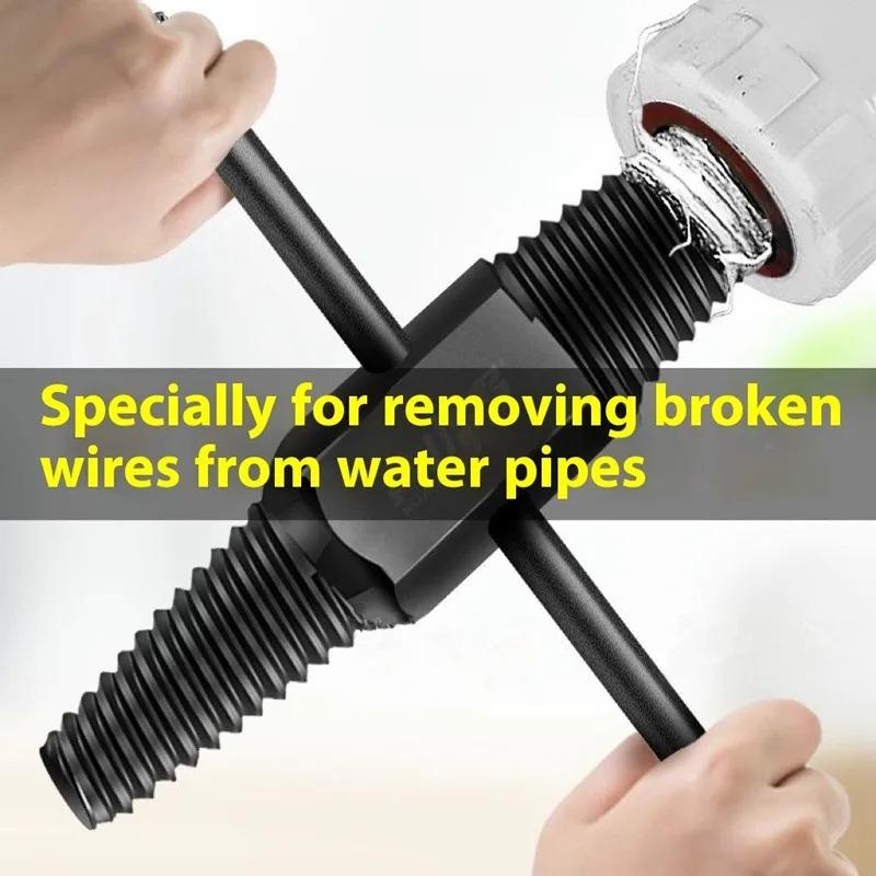 Household faucet wire extractor universal anti tap tool for water pipe breakage, screw and slide wire extractor