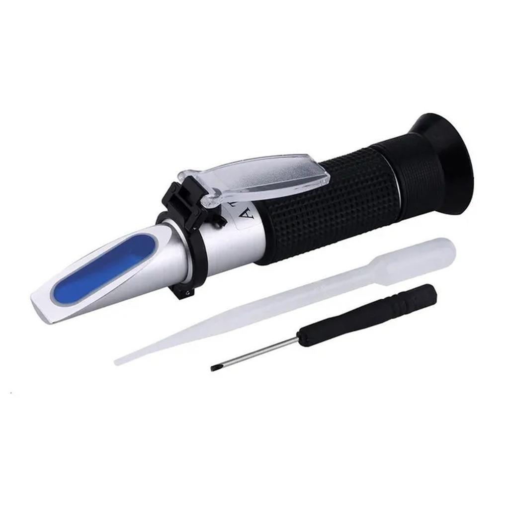 Handheld Refractometer 0-32% Sugar Content Meter 1.000-1.130 Beer Malt Juice  Scale Measuring Instrument Refractometer