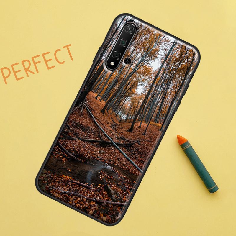 Beautiful Mountain Forest Nature For Huawei Nova 10 9 SE 11 Pro 12i 11i 8i Y60 Y70 Y90 Y61 Y91 Y72 Y73 P20 P40 P30 Lite Case