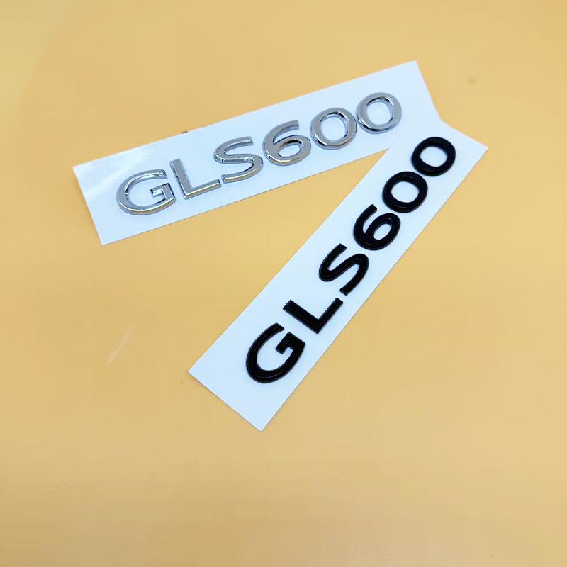 Apply to GLS480 GLS600 V12 Letters Emblem for Benz Maybach Car Fender Trunk Rear X167 Logo Sticker