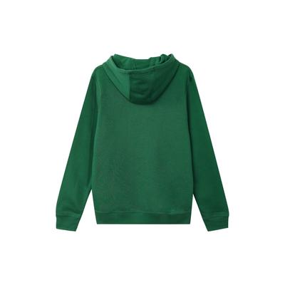 Solid Color Hooded Casual Pullover Sweatshirt Men Tops Green 623453-341