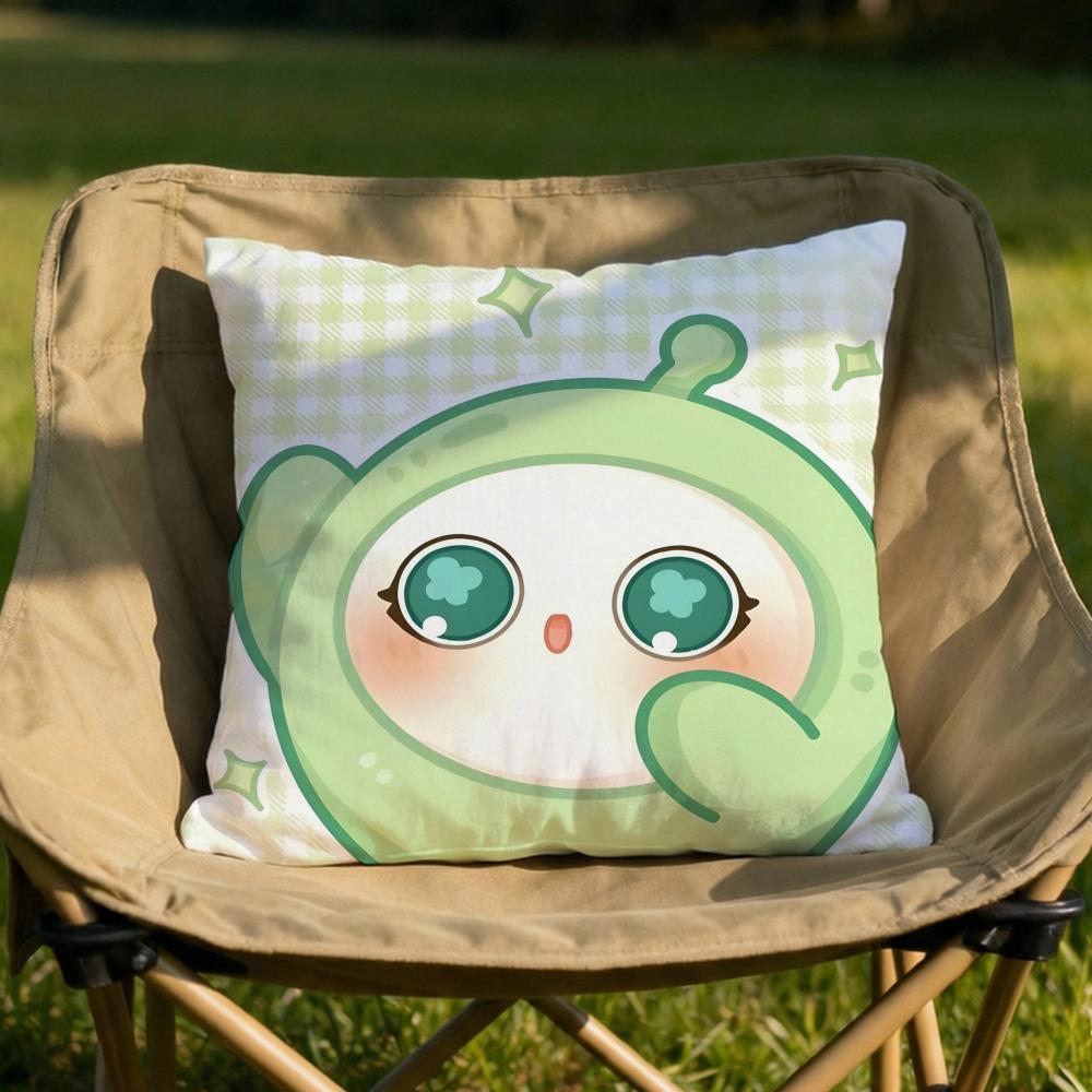 Game Eggy PartyY Cushion Cover Soft Reversible  Durable Pillow Cover  MultiScene Use for Home  Car Daily Comfort