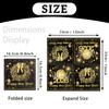 2026 New Year Party Napkins - Golden & Black Elegant Table Decor, Champagne Bottles & Balloons - Heavy-Duty 2-Ply Paper Napkins