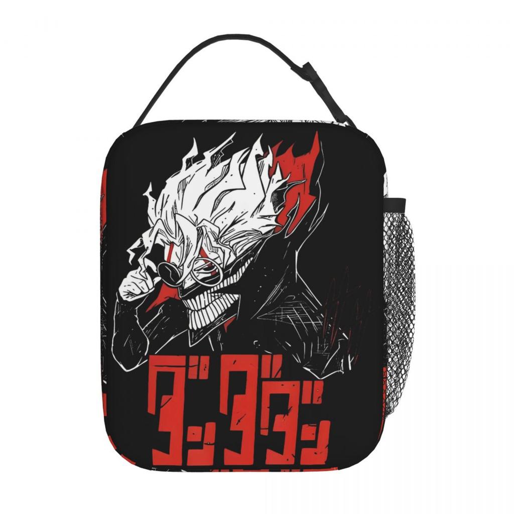 Cat Anime Lunch Bag Dandadan Lucky Turbo Granny Fashion Lunch Box School Portable Insulated Tote Food Bags Graphic Cooler Bag