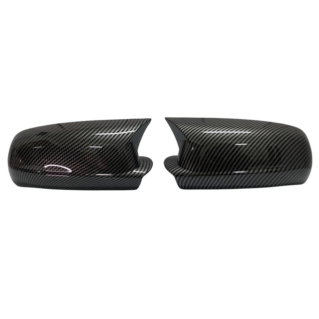 Car Side Rearview Mirror Cover Fits For VW Golf 4 MK4 GTI R / Bora Jetta Passat B5 1997-2004 OX Horn Rear View Caps Trim