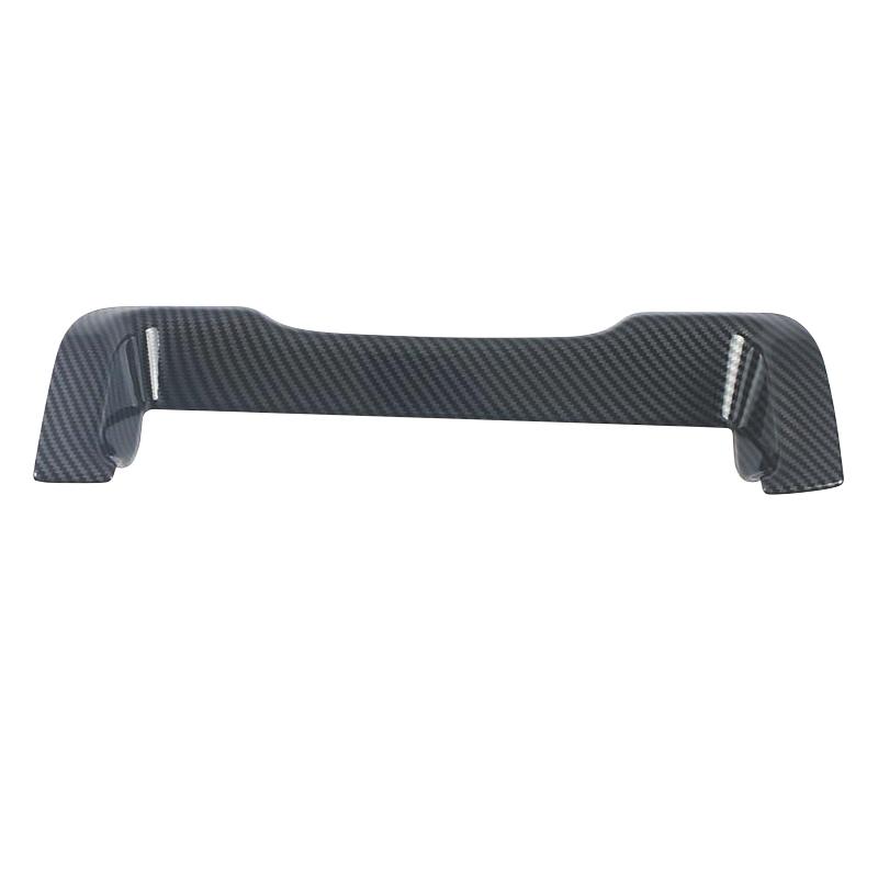 Carbon Fiber Car Dashboard Display Screen Trim Dash Board Panel Frame Strip For Hyundai Tucson Nx4    Hybrid N Line