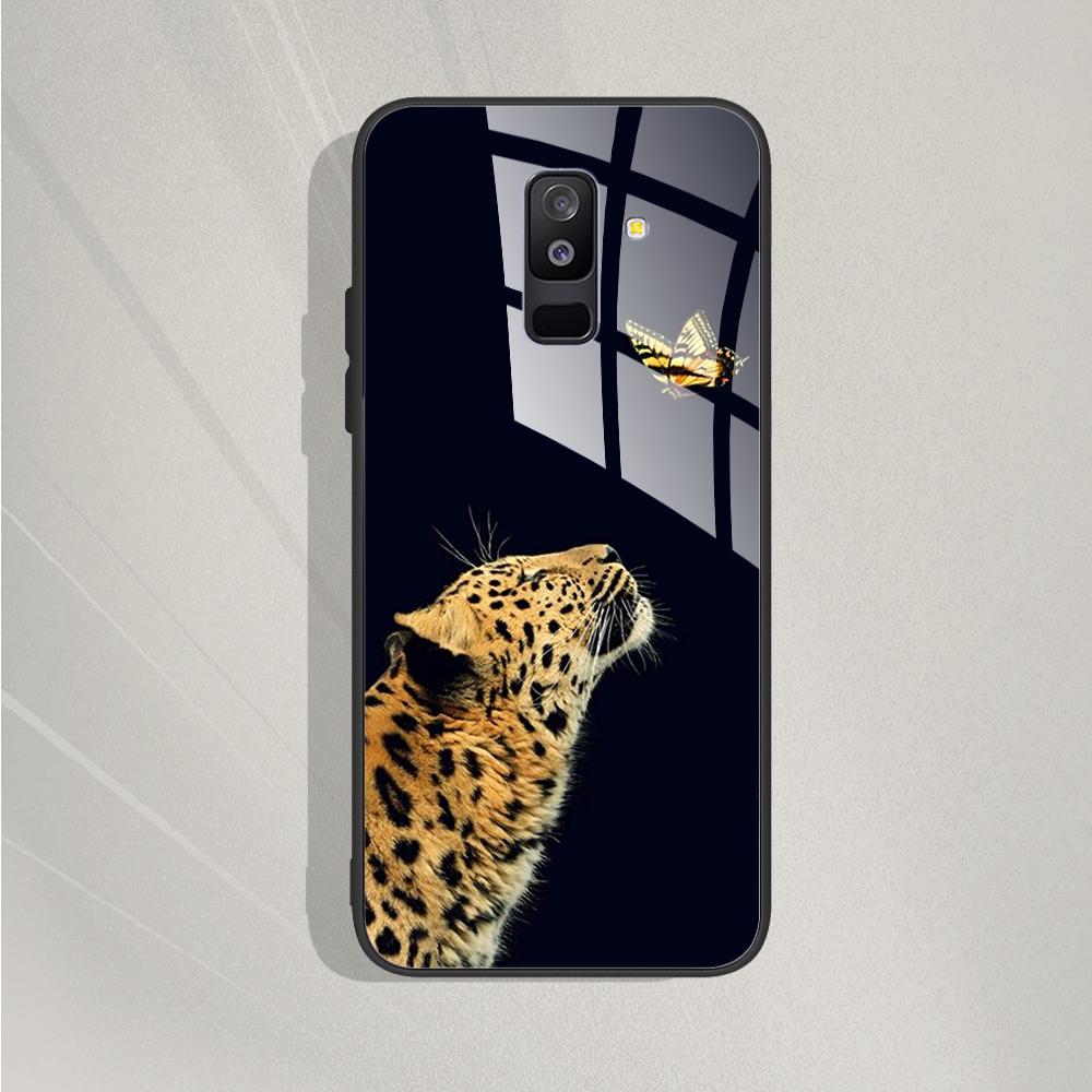 A6 Plus Hülle Für Samsung Galaxy A6 2018 Handyhülle A600F SM-A600F Gehärtetes Glas Hülle Für Samsung A6 Plus 2018 A6+ A605F Abdeckung