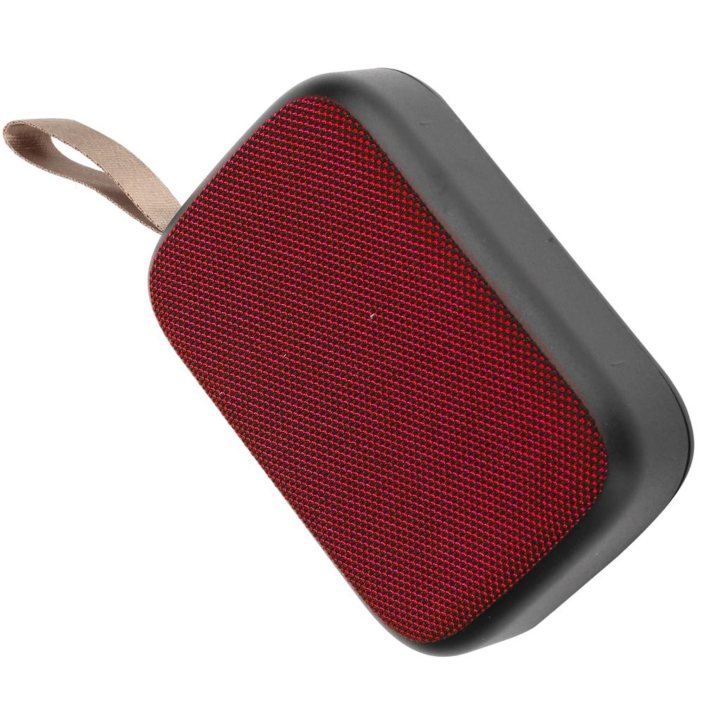 Bluetooth Speaker Subwoofer Wireless Stereo Portable USB Mini Sound with FM RadioRed