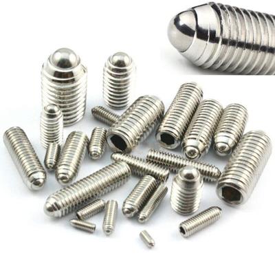 5/10 stücke 304 Edelstahl Gewinde Sechskantfeder Kugelkolbenschraube M3 ~ M16