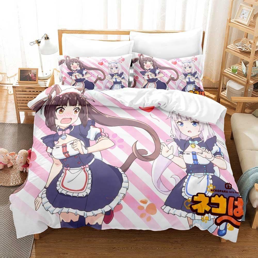 3D Print Anime Kawaii Girl World Dai Star Bedding Set Single Twin Full Queen King Size Bed Set Adult Kid Bedroom Duvetcover Sets