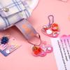 Ins Student Transparent Gradual Guka Stationery DIY Pendants Photo Display Cards Photocard Keychain