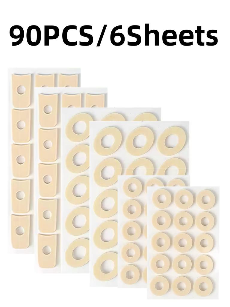 15PCS/Sheet 3 Types Callus Cushions Shoes Heel Pad Foam Round Toe Foot Corn Bunion Protectors Pads