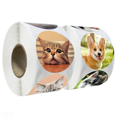1000pcs Kawaii Cats Dogs Animals Scrapbooking Sticker Thank You Stickers Craft Supplies for Kids Woman Man Gift