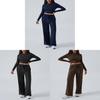 Pure Color Casual Pants For Women With Wide Leg Design For Autumn Winter Comfort