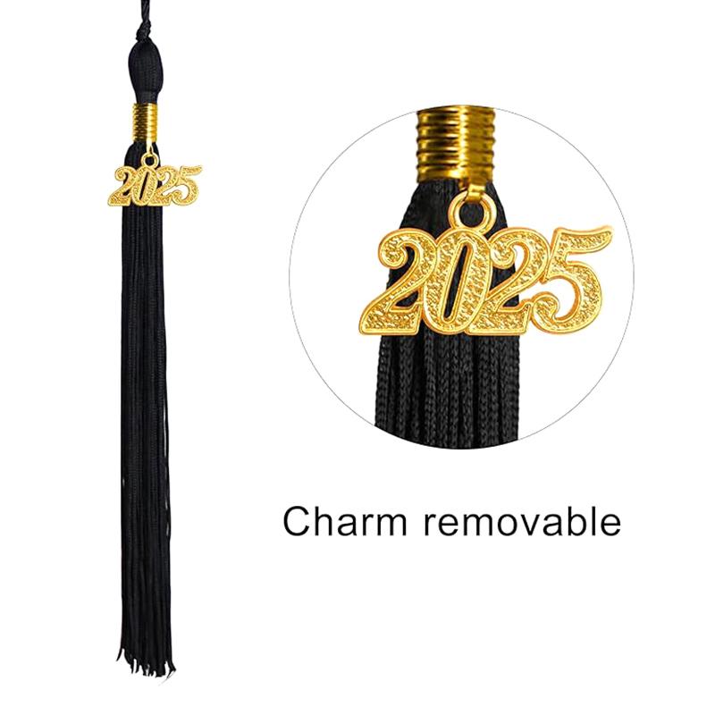 2025 Academic Hat Headwear Academy Souvenir Caps Cosplay Supplies Charm Ornament Diy Fringe Graduation Dress Ceremony Hat Master