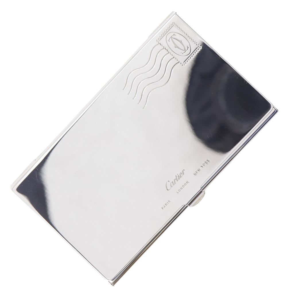 CARTIER Card Case Silver925 unisex Used