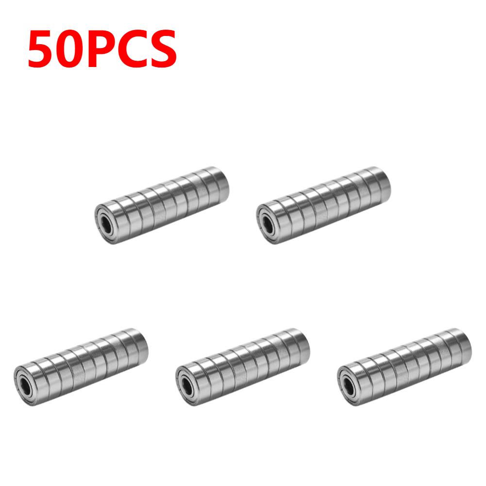 100-10Pcs 608ZZ Metal Double-Shielded Miniature Deep Groove Skateboard Ball Bearings 8x22x7mm for Skateboards Inline Skates