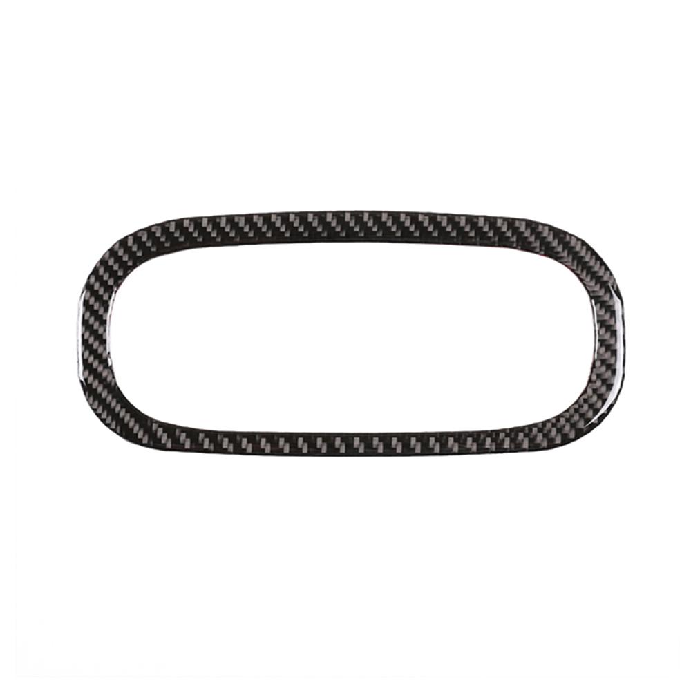 Carbon Fiber Center Console A/C Switch Trim Bezel For Smart Fortwo 453 2016-2021