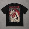 Prinzessin Mononoke T-Shirt, Retro Anime Waldgeist Shirt, Vintage Wolf Prinzessin Grafik T-Shirt